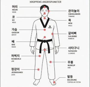 Angrepspunkter Koreansk
